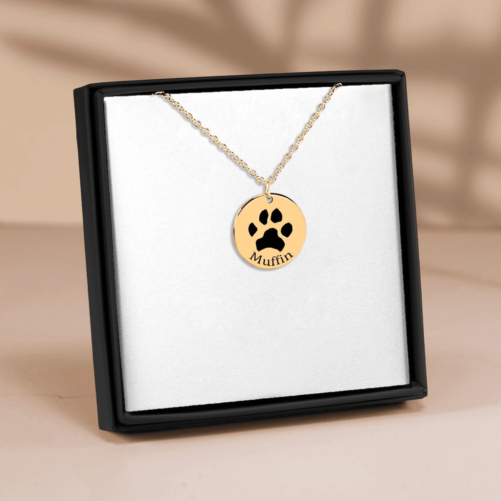 Collar personalizado huella de mascota